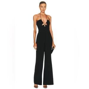 Jonathan Simkhai Gala Plisse Cut Out Jumpsuit